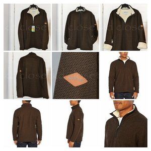 Orvis Men’s Fleece‎ Lined Quarter Zip Pullover